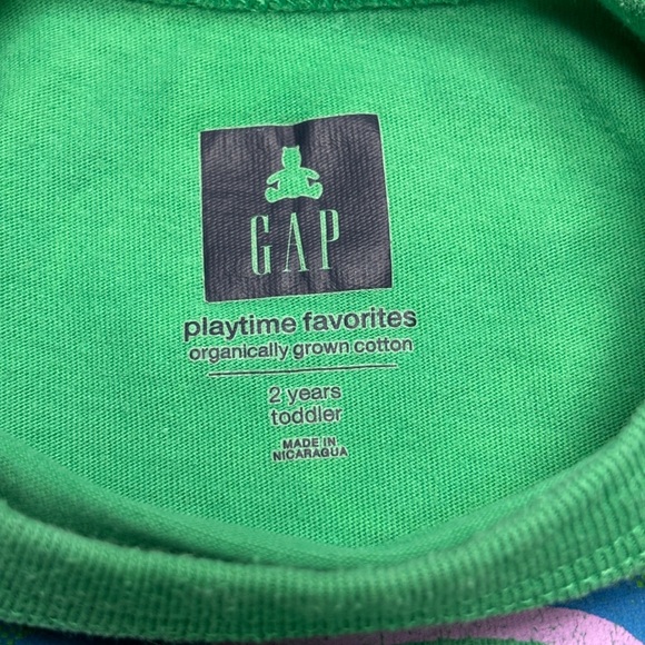 GAP Kids 2T Green 'You Sham-Rock' Tee, Excellent Cndtn, offrswlcm, 15%offw2+Bdle - Picture 3 of 4